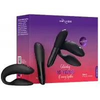 Изображение We-Vibe, Канада Набор стимуляторов для пар We-Vibe 15 Year Anniversary Collection мини-вибратор Tango X + смарт-вибратор Sync 2