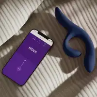 Фото We-Vibe, Канада Смарт-вибратор для стимуляции точки G и клитора We-Vibe Nova 2 синий