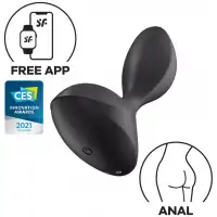 Фото Satisfyer, Германия Анальный смарт-стимулятор с вибрацией Satisfyer Sweet Seal черный