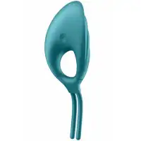 Изображение Satisfyer, Германия Эрекционное кольцо-лассо с вибрацией Satisfyer Swordsman цвета морской волны