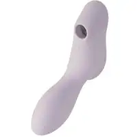 Изображение Satisfyer, Германия Вакуумный вибростимулятор для клитора и точки G Satisfyer Curvy Trinity 2 сиреневый