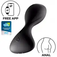 Изображение Satisfyer, Германия Анальный смарт-стимулятор с вибрацией Satisfyer Trendsetter черный
