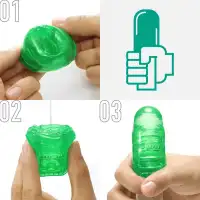 Фото Tenga, Япония Мастурбатор Tenga Uni Diamond прозрачный