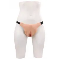 Изображение Nlonely, Китай Накладная вагина с полостью для вибростимулятора