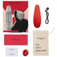 Изображение Womanizer, Германия Бесконтактный стимулятор клитора Womanizer Marilyn Monroe Vivid Red
