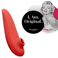 Изображение Womanizer, Германия Бесконтактный стимулятор клитора Womanizer Marilyn Monroe Vivid Red