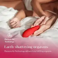 Изображение Womanizer, Германия Бесконтактный стимулятор клитора Womanizer Marilyn Monroe Vivid Red