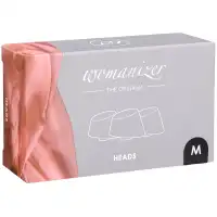 Фото Womanizer, Германия Набор силиконовых насадок Womanizer Duo Black 3 шт