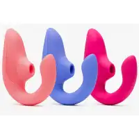 Фото Womanizer, Германия Вакуумный вибростимулятор для G точки и клитора Womanizer Blend розовый