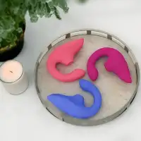 Фото Womanizer, Германия Вакуумный вибростимулятор для G точки и клитора Womanizer Blend розовый