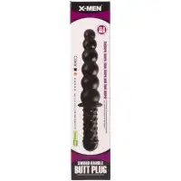 Фото Nlonely, Китай Двухсторонний фаллос с рельефной рукоятью X-Men Sword Handle Butt Plug 35 см