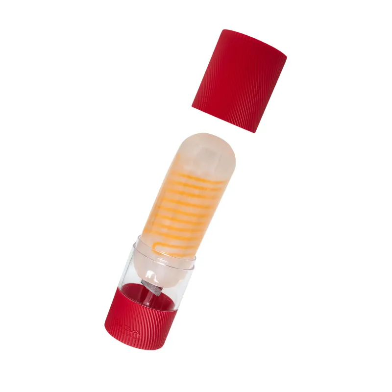 Изображение Tenga, Япония Нереалистичный мастурбатор TENGA SPINNER  Beads, TPE, прозрачный, 13 см