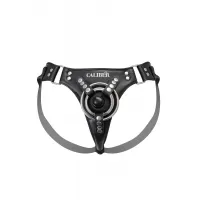 Изображение RealStick Caliber Трусики для страпона RealStick CALIBER, экокожа, черные