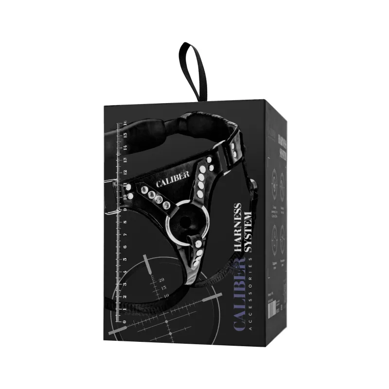 Изображение RealStick Caliber Трусики для страпона RealStick CALIBER, экокожа, черные