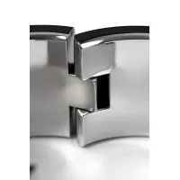 Фото Metal by TOYFA Наручники широкие, TOYFA Metal, серебристые