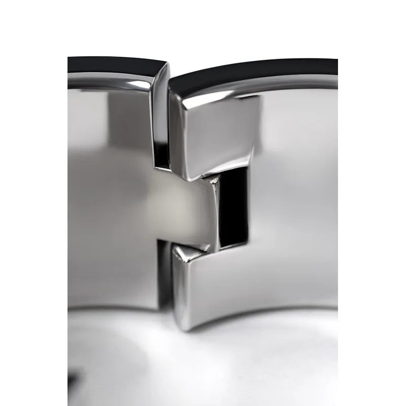 Фото Metal by TOYFA Наручники широкие, TOYFA Metal, серебристые