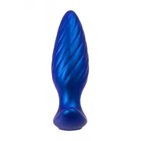 Изображение Leroina Анальная вибровтулка L`Eroina APP CLOSS с управлением от приложения и пульта, силикон, синий, 10,5 с