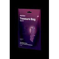 Изображение  Мешочек Satisfyer Treasure Bag для хранения игрушек M, фиолетовый, 24*12 см