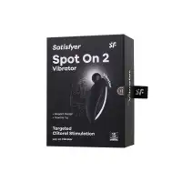 Фото Satisfyer, Германия Мини-вибратор для стимуляции клитора Satisfyer Spot On 2, черный, 9 см