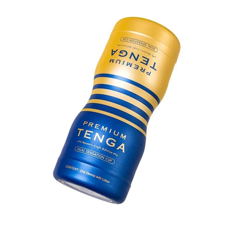 Tenga, Япония Нереалистичный мастурбатор TENGA PREMIUM Dual Sensation CUP , TPE, белый, 15,5 см — купить в Минске Изображение Tenga, Япония Нереалистичный мастурбатор TENGA PREMIUM Dual Sensation CUP , TPE, белый, 15,5 см