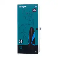 Изображение NINGHAI COUNTY JIMEITE ELECTRONICS CO., LTD, адрес: №18, 8th Jinshan road, Ningbo, Китай Мастурбатор нереалистичный Satisfyer Men One с регулировкой давления, силикон, чёрный, 25,5 см