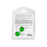 Изображение Secret play, Испания Массажное масло SECRET PLAY BRAZILIAN BALLS, с эффектом вибрации, 2 х 4 гр