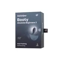 Satisfyer, Германия Анальная вибровтулка Satisfyer Booty Absolute Beginners 2, серый, 3,5 см — купить в Минске Фото Satisfyer, Германия Анальная вибровтулка Satisfyer Booty Absolute Beginners 2, серый, 3,5 см