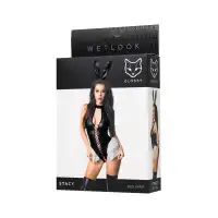 Фото Erolanta Glossy Боди Glossy Stacy из материала Wetlook, XL