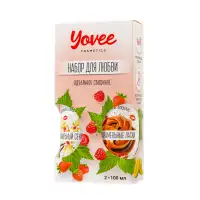 Фото YOVEE Набор гелей-смазок Yovee для любви (721011+721013), вкусовые (ваниль.сливки+карамель), 2х100 мл
