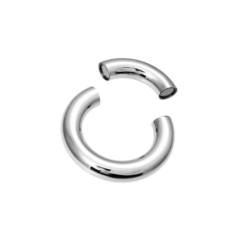 Фото  Кольцо на пенис Metal by TOYFA, серебряное, Ø 3,5 см