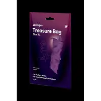 Мешочек Satisfyer Treasure Bag для хранения игрушек XL, фиолетовый, 39*19 см — купить в Минске Фото Мешочек Satisfyer Treasure Bag для хранения игрушек XL, фиолетовый, 39*19 см