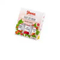 Изображение  Набор гелей-смазок Yovee для любви (721002+721008+721014), вкус (малин+клубн/дыня+карамель), 3х50 мл