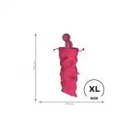 Мешочек Satisfyer Treasure Bag для хранения игрушек XL, розовый, 39*19 см — купить в Минске Изображение Мешочек Satisfyer Treasure Bag для хранения игрушек XL, розовый, 39*19 см