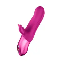 Фото  Пульсатор кролик Fun Factory BI STRONIC FUSION, силикон, пурпурный, 22 см