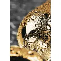 Фото Attitude Solution Ltd Анальная втулка Metal by TOYFA, металл, золотая, с кристаллом цвета алмаз, 10 см, Ø 3 см, 95 г