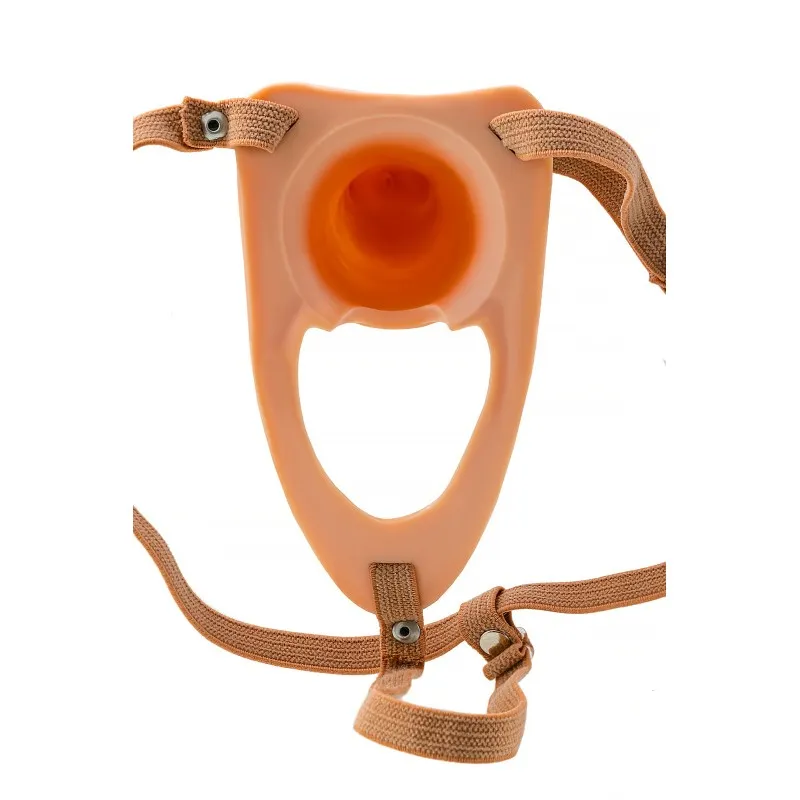 Изображение RealStick Strap-On by TOYFA Фаллопротез RealStick Strap-On Ewan, TPE, телесный, 15 см