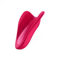 Изображение  Универсальный вибромассажер Satisfyer High Fly, силикон, красный
