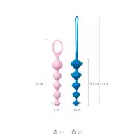 NINGHAI COUNTY JIMEITE ELECTRONICS CO., LTD, адрес: №18, 8th Jinshan road, Ningbo, Китай Набор анальных цепочек Satisfyer Beads, силикон, ассорти, 27 см. — купить в Минске Изображение NINGHAI COUNTY JIMEITE ELECTRONICS CO., LTD, адрес: №18, 8th Jinshan road, Ningbo, Китай Набор анальных цепочек Satisfyer Beads, силикон, ассорти, 27 см.
