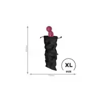 Фото  Мешочек Satisfyer Treasure Bag для хранения игрушек XL, черный, 39*19 см