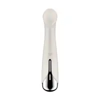 Фото  Вибратор для точки G  с ротацией Satisfyer Spinning G-Spot 1, силикон, бежевый, 16,8 см