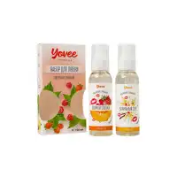 Изображение YOVEE Набор гелей-смазок Yovee для любви (721007+721011), вкусовые (клубника/дыня+ваниль.сливки), 2х100 мл