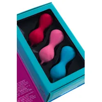 Изображение Satisfyer, Германия Набор вагинальных шариков Satisfyer Balls C02 Double, силикон, ассорти, Ø 3,2 см.