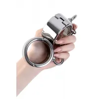 Фото Metal by TOYFA Наручники широкие, TOYFA Metal, серебристые