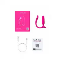 Изображение  Анальный вибратор с клиторальной стимуляцией LOVENSE Lush Anal