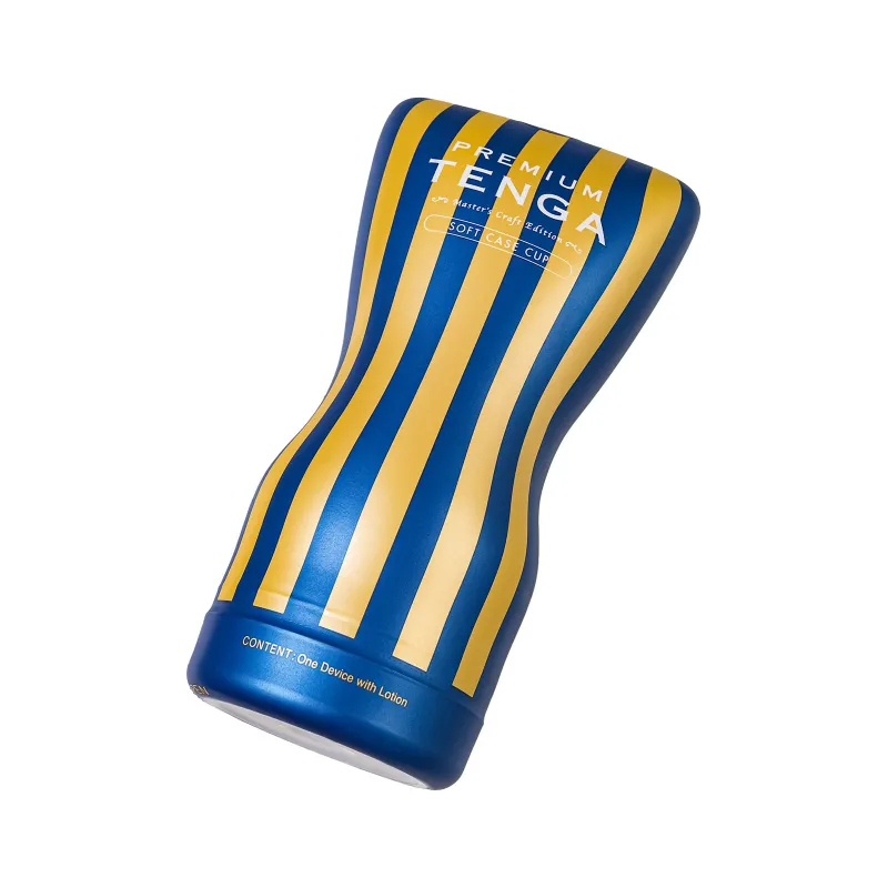 Фото Tenga, Япония Нереалистичный мастурбатор TENGA  Soft Case CUP, TPE, белый, 15,5 см