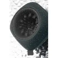 Фото Satisfyer, Германия Вибромастурбатор нереалистичный Satisfyer Ring Stroker, силикон, чёрный, 9,1 см.