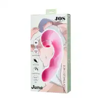 Изображение JOS Многофункциональный стимулятор клитора JOS JUNA, розовый, 15 см