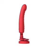 Изображение Lovense, США Дилдо-вибратор LOVENSE Mission 2 с технологией Touch-Sense, силикон, красный, 27,2 см