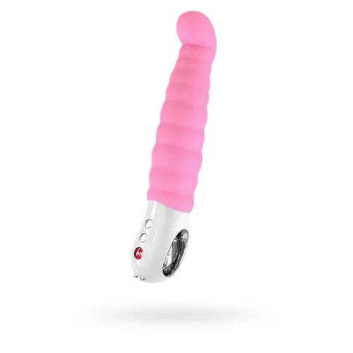 Фото Fun Factory, Германия Вибратор Fun  Factory Patchy Pаul, силиконовый, розовый, 21,7 см