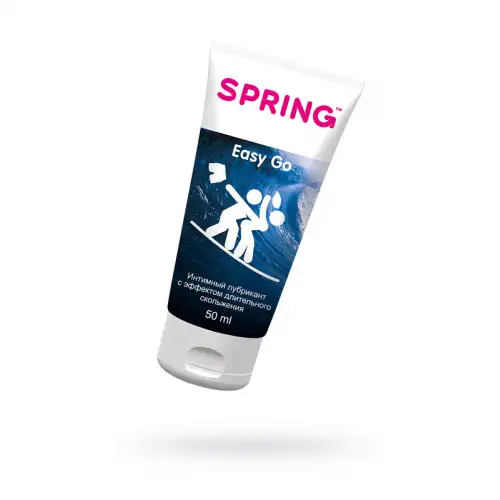 Фото  Гель-любрикант SPRING Easy Go- 50мл, длительное скольжение